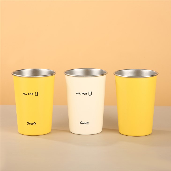 304 Dili-namano nga Asero nga Usa -Layer nga Tubig nga Tasa .
